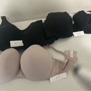Women's Black and Beige Intimates